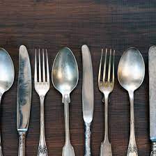 to clean silver cutlery and utensils
