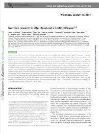pdf nutrition research to affect food