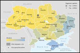 Collection of detailed maps of ukraine. Conflict In Ukraine Not Driven By Differences In Language Says Report International Alert