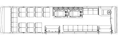 Bus terminal project design cad template dwg. Xhf I Heavy Duty Bus I Enc