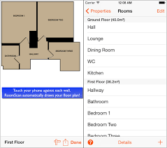 floor plan mering app for apple ios
