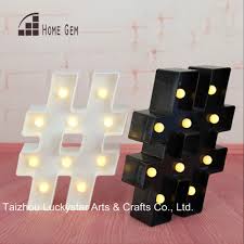Us 14 8 Mini Hashtag Led Marquee Sign Light Up Marquee Light Neon Light Indoor Deration Wall Lamp Free Shipping In Led Night Lights From Lights