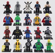 Caja de legos, juguetes, friends, piezas lego sueltas o set. 20 Figuras Tipo Lego De Superheroes Nuevo Lot Sold Through Direct Sale 47005283