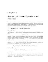 linear equationatrices