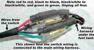 This wiring diagram shows how to connect. Crf S Only How To Remove The Keyed Ignition Switch From The Crf230f