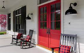 75 red front porch ideas you ll love