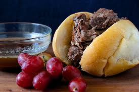 pulled roast beef sandwiches au jus