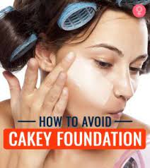 how to avoid cakey foundation tricks