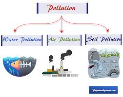 pollution definition types sources