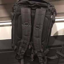 x cursion triple zip backpack army bag