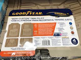 goodyear all weather floor mats set of