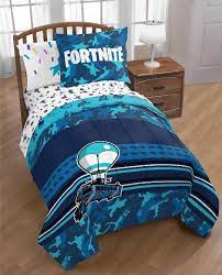 fortnite battle bus 5 piece twin bed