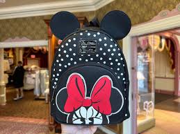 new polka dot minnie mouse loungefly