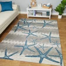 coastal starfish area rug 3005541