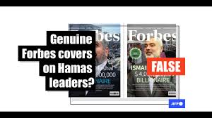 Fabricated Forbes covers featuring Hamas leaders circulate on social media  | Fact Check