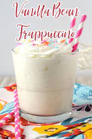 vanilla bean frappuccino starbucks