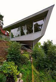 Cliff Home Plan Edgy In Norway