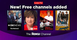 live tv channels on the roku channel