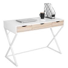 Check spelling or type a new query. Woltu Computer Desk White Office Desk Workstation 3 Drawers For Ample Storage Study Writing Desk Computer Pc Laptop Table Dining Gaming Table For Home Office Table Top Area 110x50cm Wxd Ts40ws Buy Online