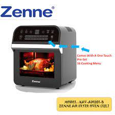 For the best value substantial capacity: Zenne 16in1 Multifunction Air Fryer Oven Kav Ad1201 B Shopee Malaysia