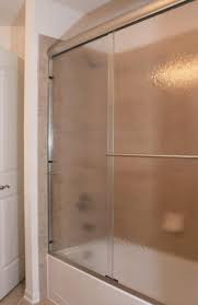 Sculpted Decorative Shower Doors