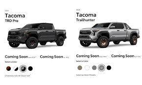 2024 tacoma trd pro trailhunter color