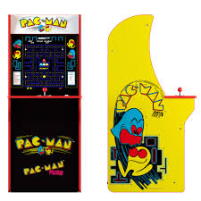 pac man arcade machine with riser