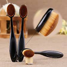 oval powder makeup brushes tools kits