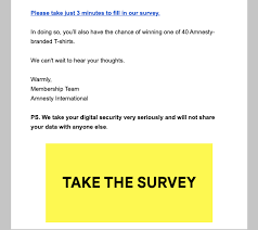 how to create survey invitation email