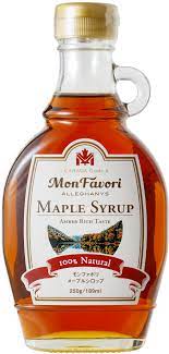 Amazon | モンファボリ カナダ産 ピュア メープルシロップ 250g 瓶 液だれ防止キャップ [ グレードA アンバー リッチテイスト シロップ  ] | Mon Favori(モンファボリ) | メープルシロップ 通販