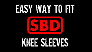 Easy Way To Fit Sbd Knee Sleeves