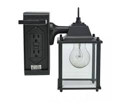 Outdoor Wall Light With Built In Outlet Apartments