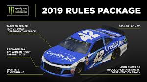 2019 Monster Energy Nascar Cup Series Rules Package