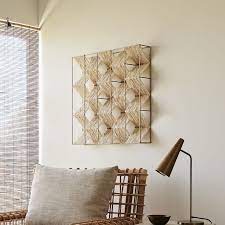 Diego Olivero Metal Woven Wool Wall Art