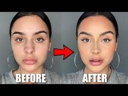 fake a nose job w makeup nose contour