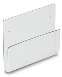 50981 Clear Petg Wall Mount Clear Chart Or Tablet Holder