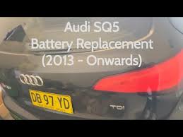 audi sq5 12v battery replacement 2016