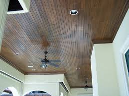 And Groove Ceiling With Crown Moulding