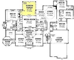 House Plan 4848 00137 Traditional