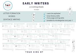 early writers a z