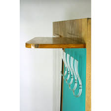 Mid Century Coat Rack With Mirror From