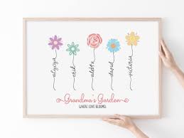 Gift For Grandma Grandmas Garden