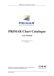 Primar Chart Catalogue User Manual Manualzz Com