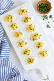 southern deviled eggs the blond cook