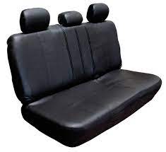 Faux Leather Rear Seat Cover