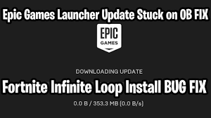 Make sure epic games launcher is not running in the background. Epic Games Launcher Update Stuck On 0 Bug Fix Fortnite Stuck In Infinite Loop Install Bug Fix 2020 Youtube