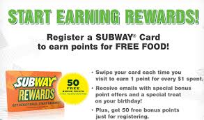How To Check And Redeem Subway Rewards Points In 2020