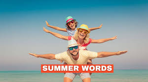 100 summer words voary words for