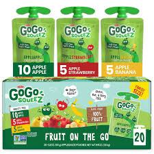 gogo squeez fruit on the go apple apple
