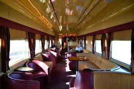 inside of the indian pacific train